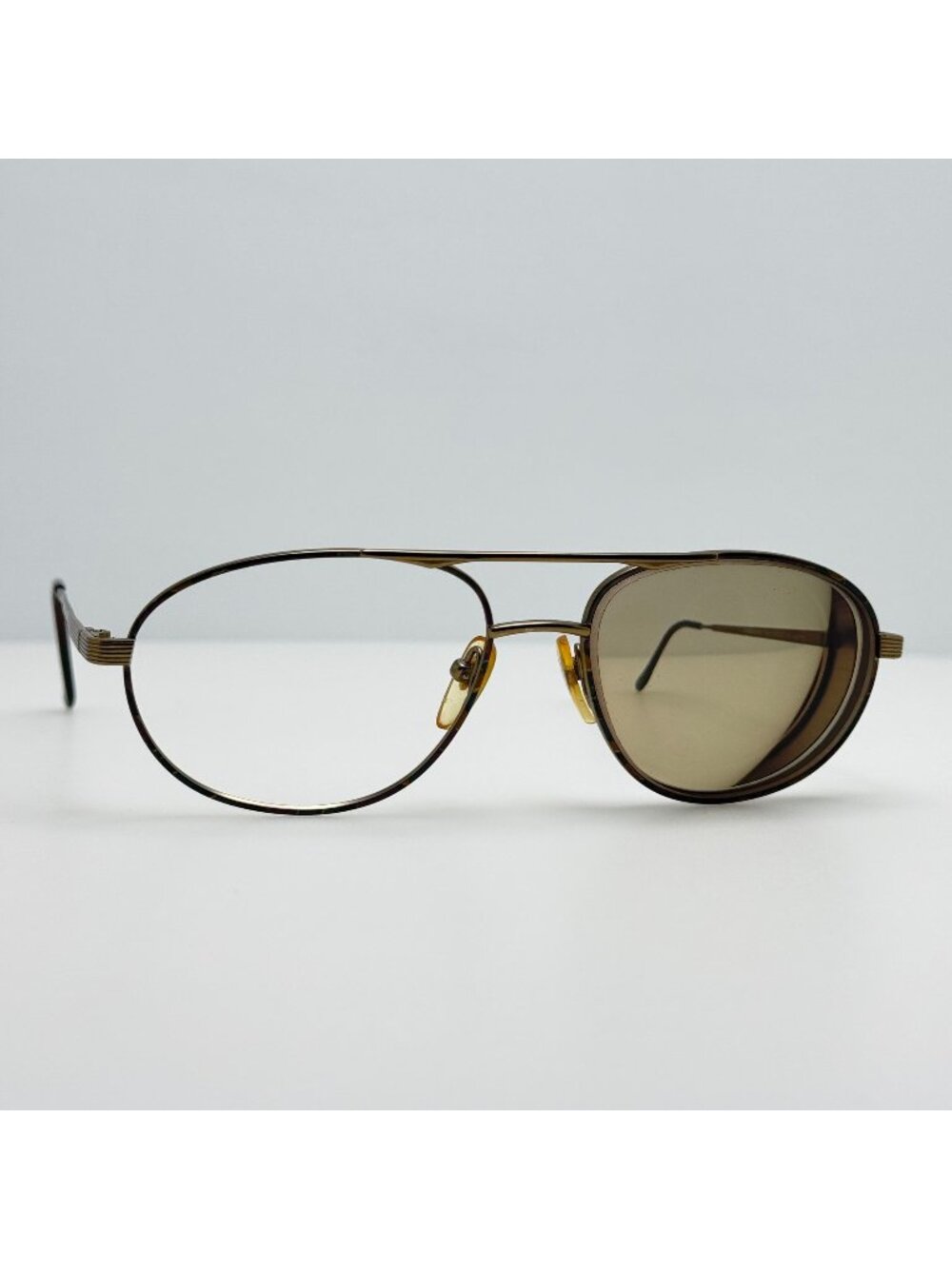 Luxottica Eyeglasses Eye Glasses Frames 1006 4005-S Titanium P Italy 56-16-135